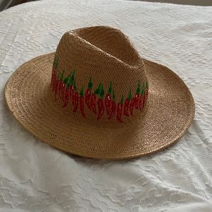 Onia Rosa Chili Pepper Hat